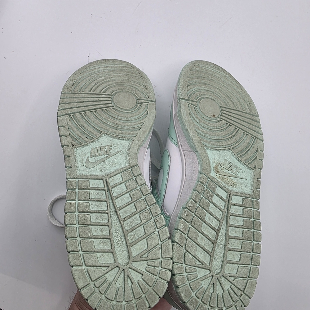 Nike Dunk Low GS White Mint Foam FZ3534-100 Size 6Y Women’s Size 7.5 Sneakers - Picture 8 of 13